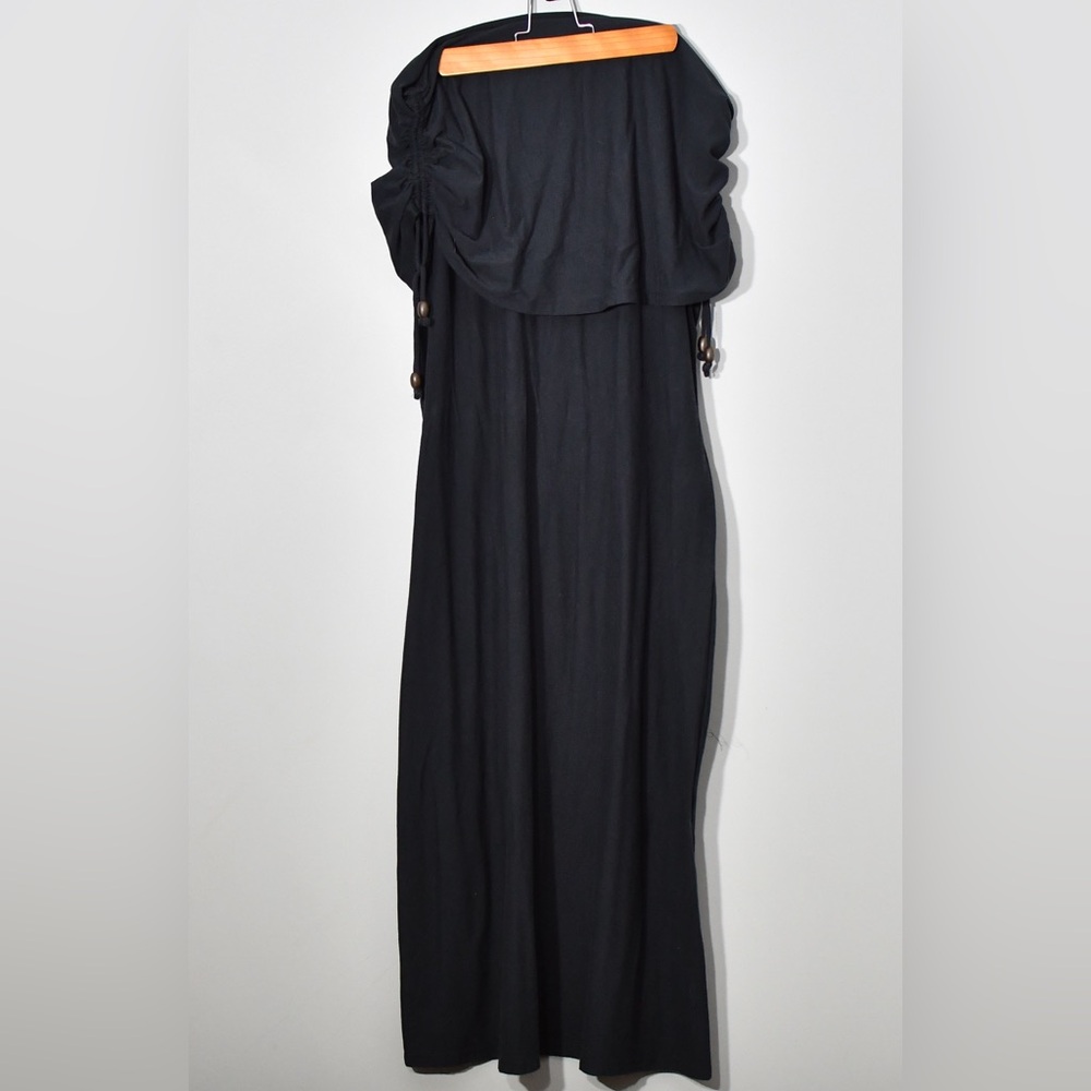 Athleta woman’s fold over bead tie dye long maxi skirt
